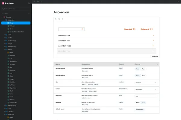 SST Web Component Design System