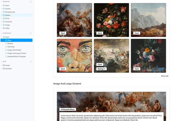 Larsa Web Component Design System
